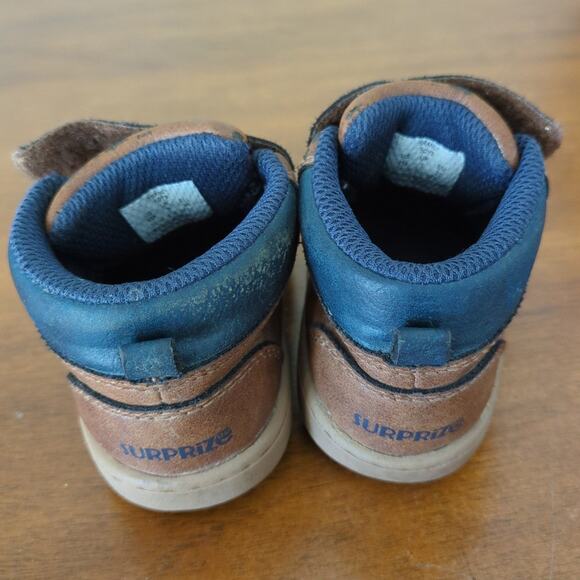 Baby Boys' Surprize by Stride Rite Branly Boots - Brown toddler size 4 medium - Picture 4 of 9